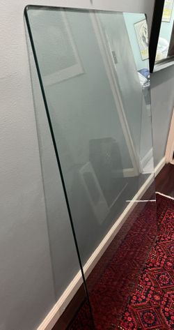Large 1/2" Thick Tempered Glass Table Top