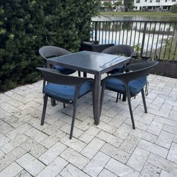 Patio Furniture Table And 4 Chairs