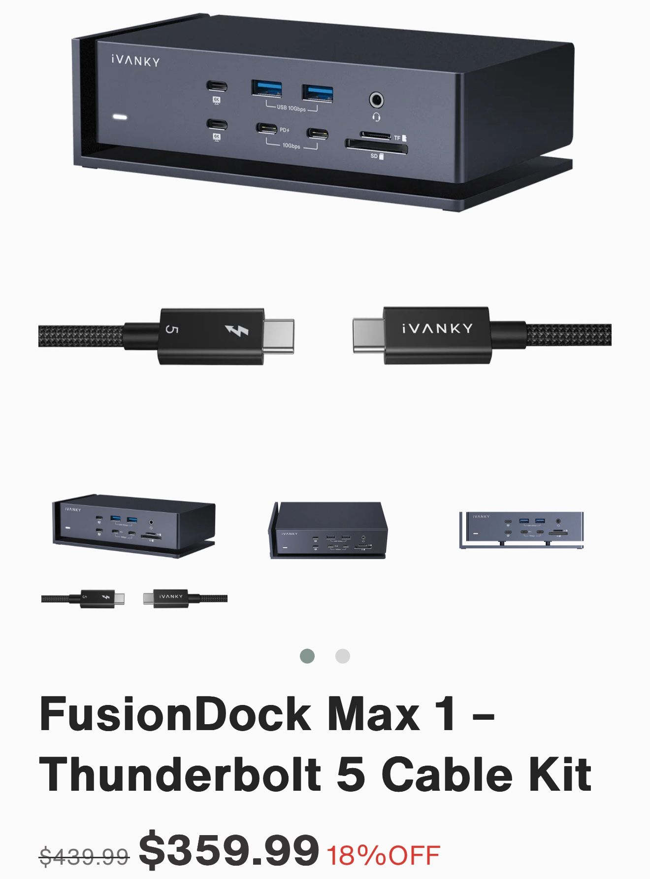 iVanky Fusiondock Max 1