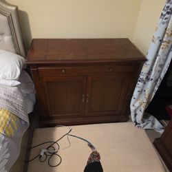 Large Wood Cabinet 
