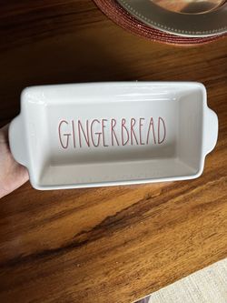Rae Dunn Gingerbread Dish 