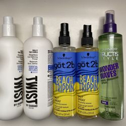 Hair products for wavy or curly hair