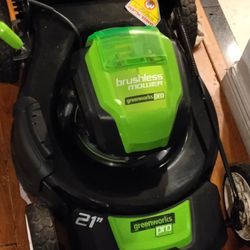 Green Works Pro Brushless Mower