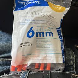 Insulin syringes