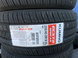235/45R18 KUMHO ECTSA SPORT AS
