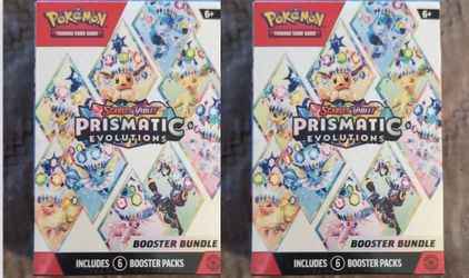 Pokémon Prismatic Booster Bundle