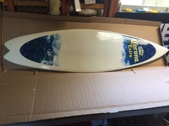 Corona surfboard life size 5 foot budlight bud beer sign modelo