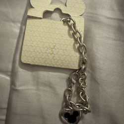 Disney Mickey Mouse Letter Bracelet New