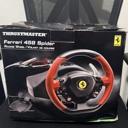Thrustmaster Ferrari Wheel For Xbox And Pc 