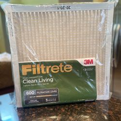 20x20x1 - 3M FILTRETE AIR FILTERS (Set Of 6)