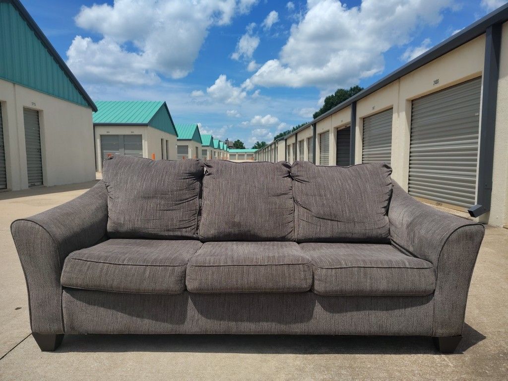 Raymour Flanigan Dark Grey Sofa (Delivery Option)