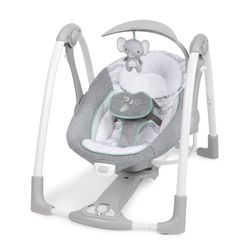 Ingenuity ConvertMe 2-in-1 Compact Portable Automatic Baby Swing  - Raylan- BRAND NEW