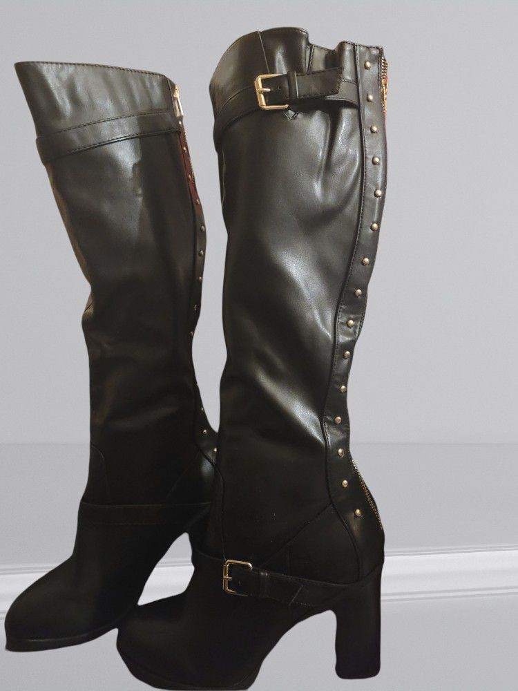 New Charlotte Russe Size 9 Knee High Boots