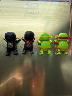 Tmnt & Spider-Man blind box figures