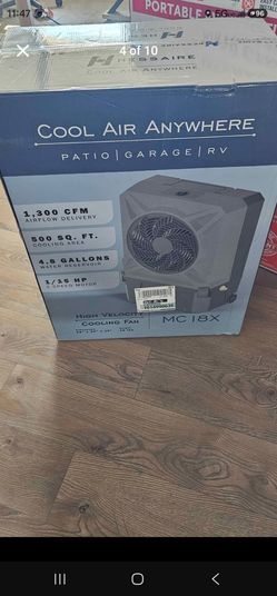 ARCTIC AIR 1300 CFM Portable 3 Speed Outdoor Evaporative Air Cooler