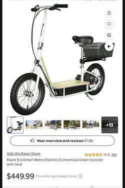 Razor Electric Scooter Ecosmart