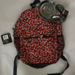 BACKPACK WITH HEADPHONES 