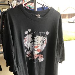 ALSTYLE  Activewear T-Shirt Betty Boop