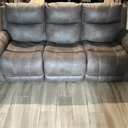 Dual Power Reclining Sofa