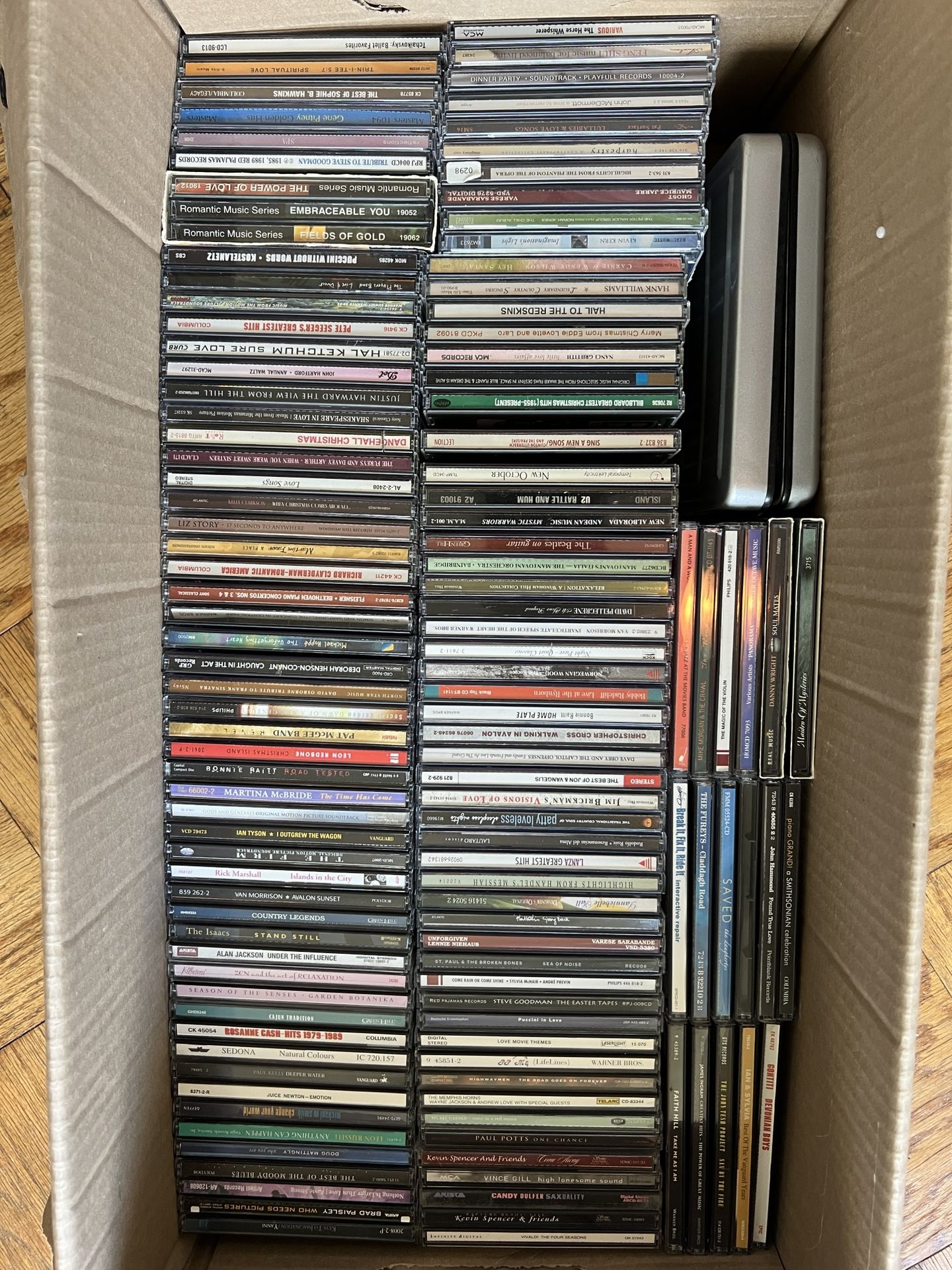 Box Of Cds For $25