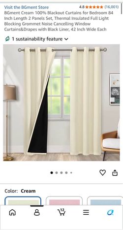 Black out curtains