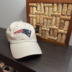NFL Team Apparel New England Patriots Hat, Cap. Size OSFA. Tan.