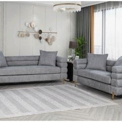 2 PC SOFA AND LOVESEAT NEW IN BOX