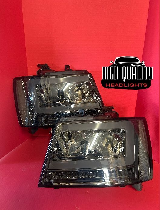 Chevy Tahoe 2007. 2014 Headlight.
