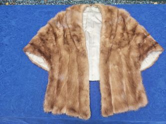 Mid Century mink stole/capelet