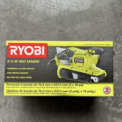 6 Amp Corded 3 in.W x 18 in.L Portable Belt Sander