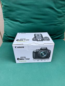 Canon EOS Rebel T100 DSLR Camera Kit 18-55mm Lens 32GB SD Card Tested