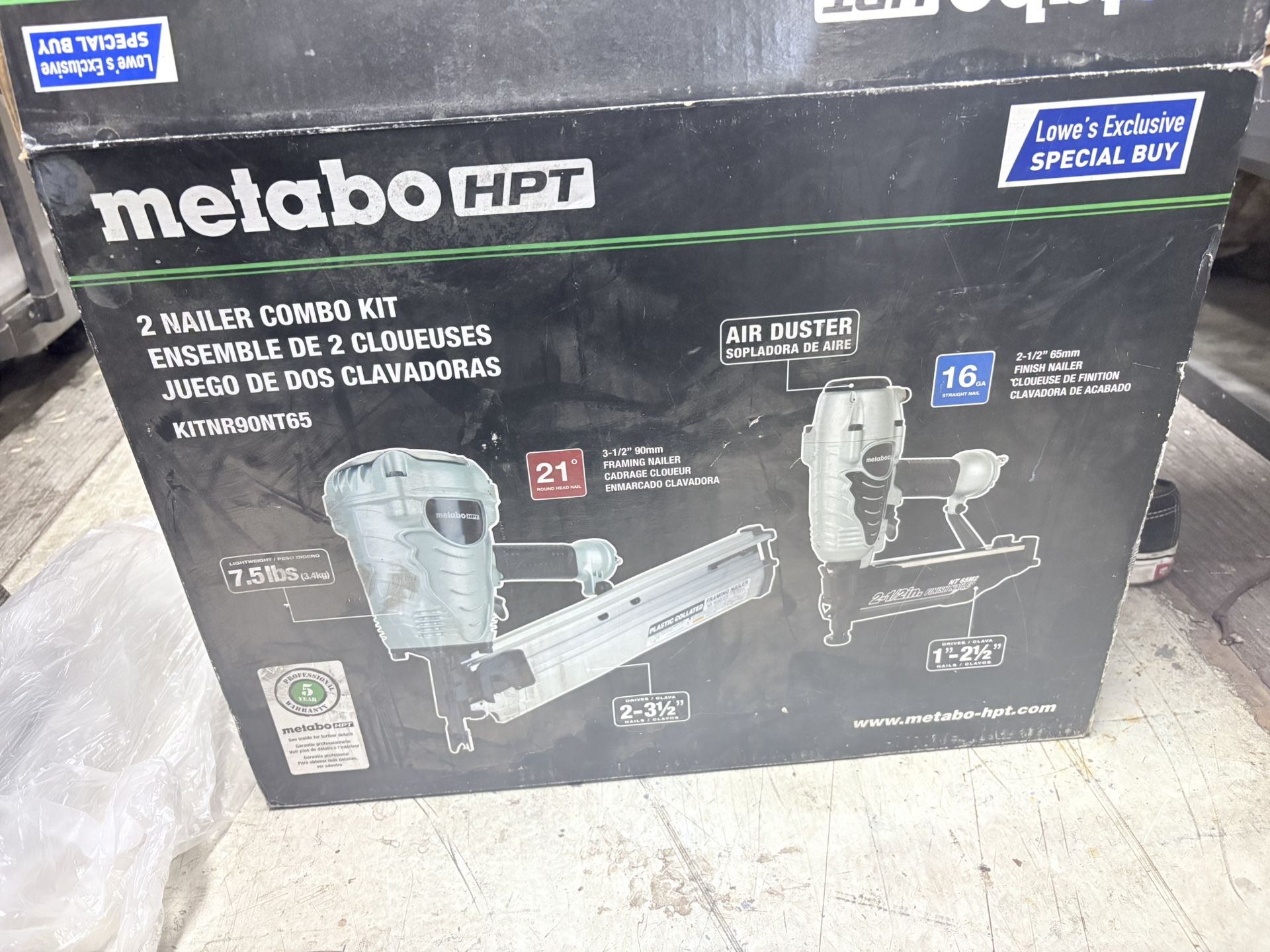  Nail Gun Combo Kit