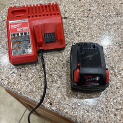 Milwaukee xc 5.0 battery and charger