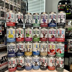 Funko Soda Lot 28 sodas (please see pictures for details)