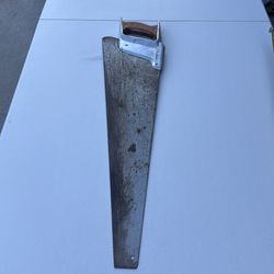 Disston D-100 Saw 26" 10 Point Handsaw Crosscut Wood Combo Handle Usa