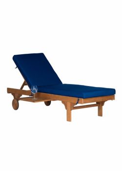 Just $200 - New In Box - Safavieh Outdoor Chaise Teal Color