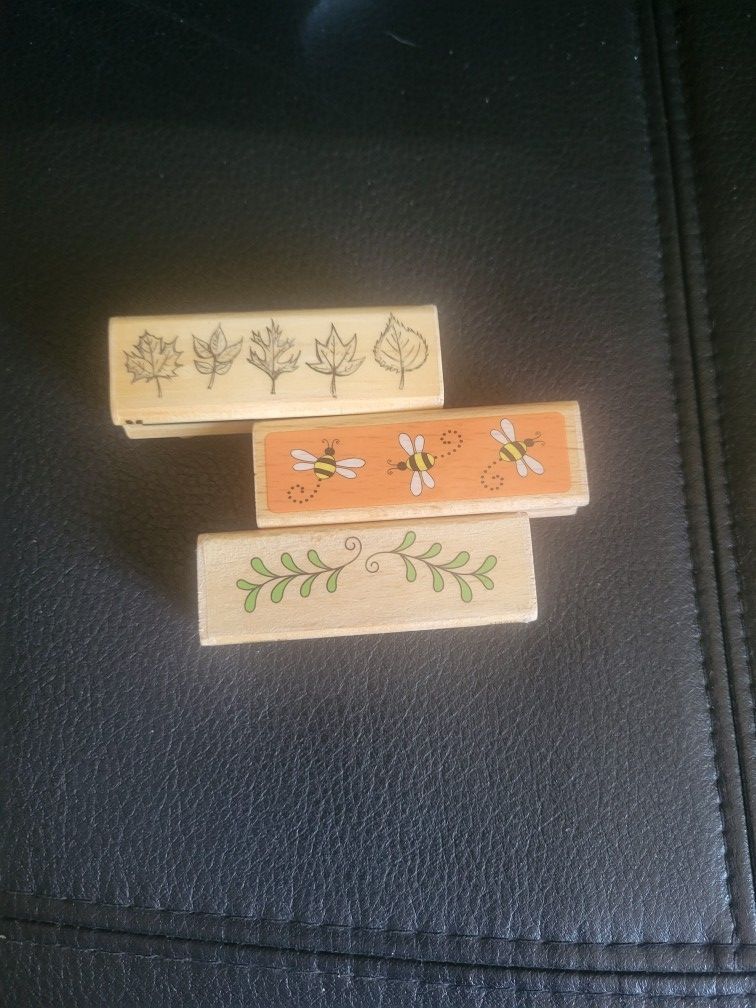 Wood stamp boarder
