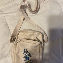 Disney light peach colored bag
