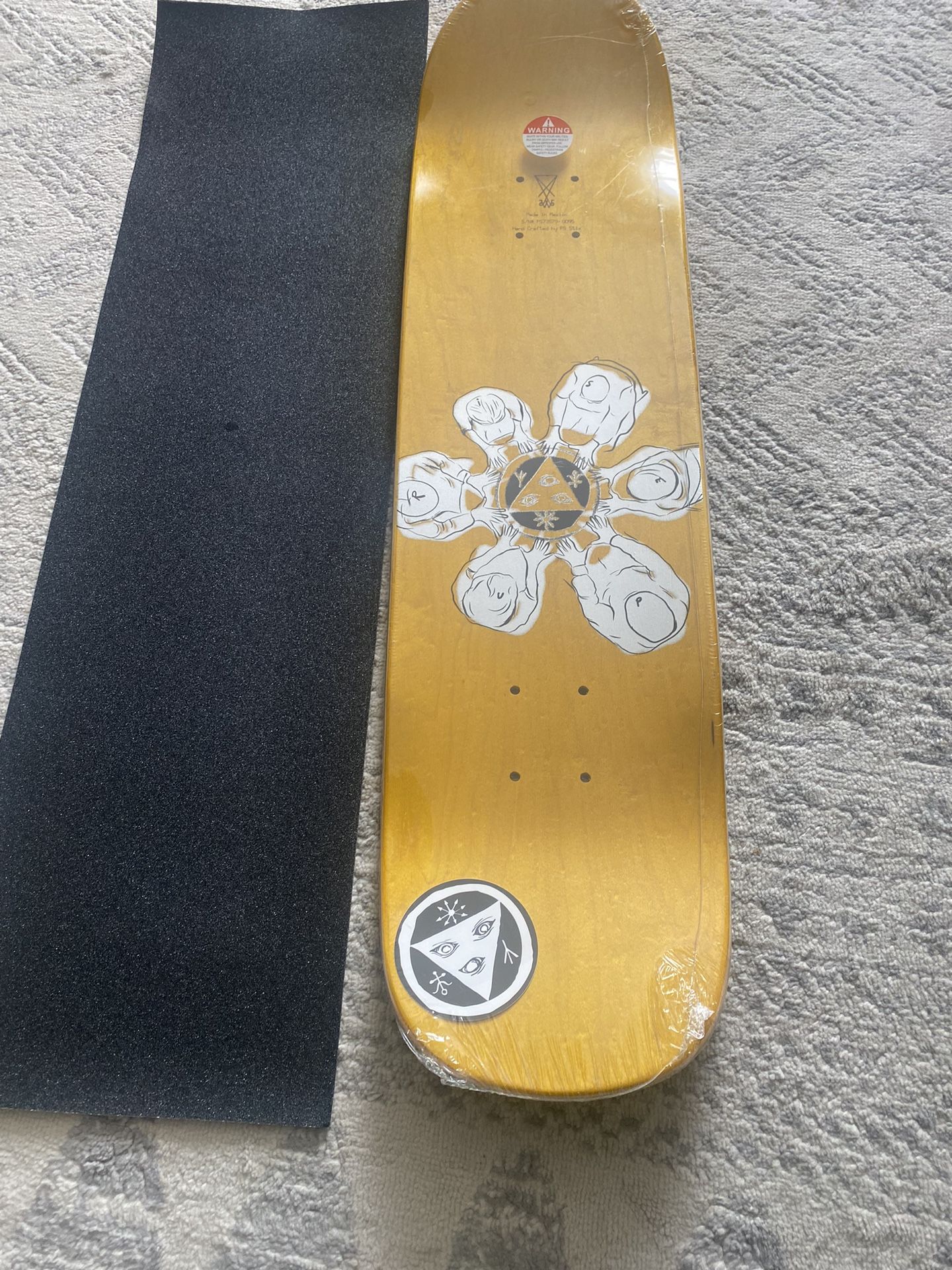 Skateboard Deck With Grip Tape