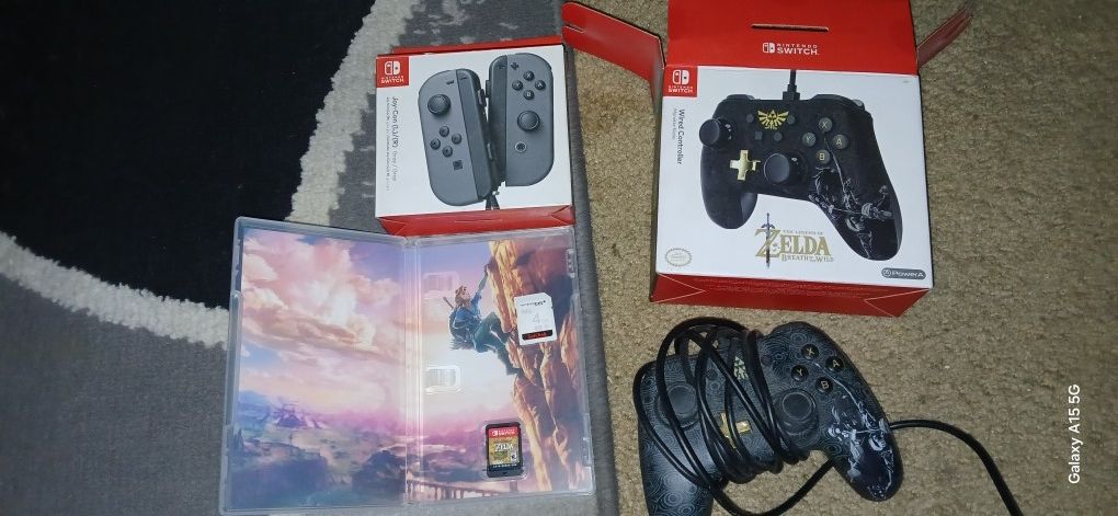 Zelda Breath Of The Wild With Custom Zelda Remote