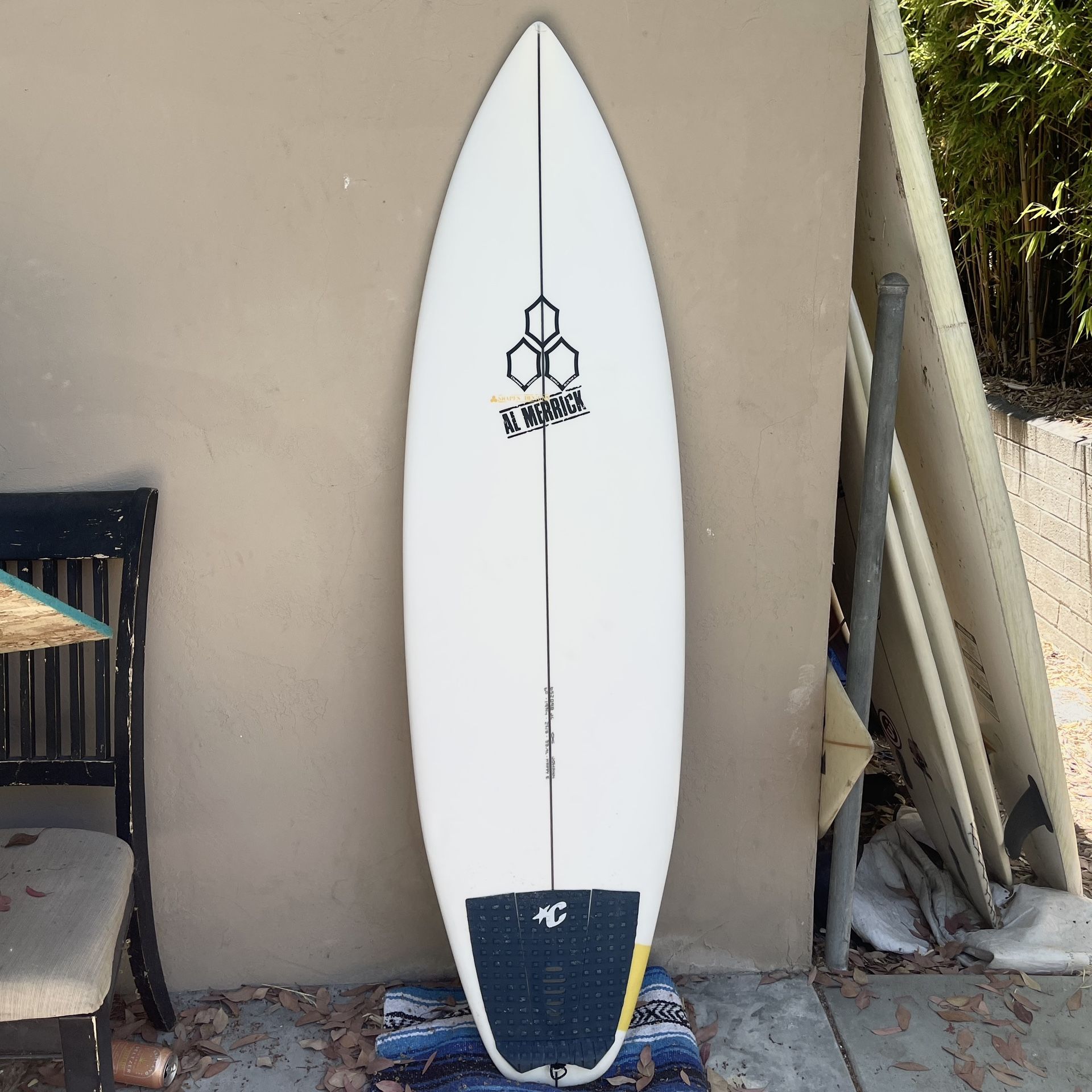 6’0 Channel Islands Happy Everyday Surfboard Surf Board Shortboard Short Board Groveler (Not