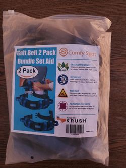 2pack Gait Belt NEW