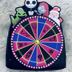 Loungefly Nightmare Before Christmas Oogie Boogie Wheel Mini-Backpack