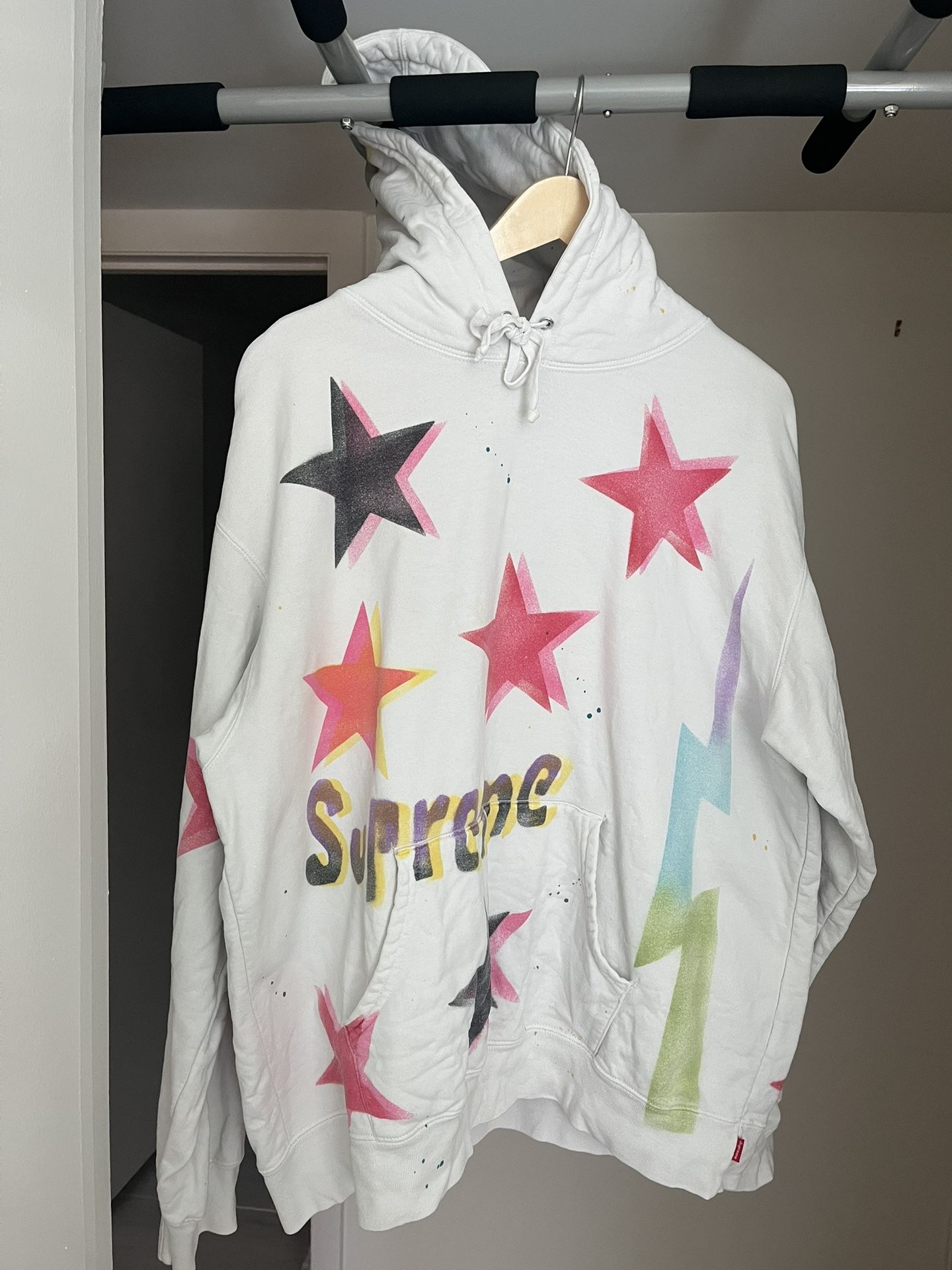 Supreme Gonz Stars Hooded Sweatshirt Large