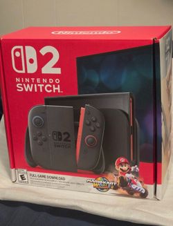 Nintendo switch 2 open box