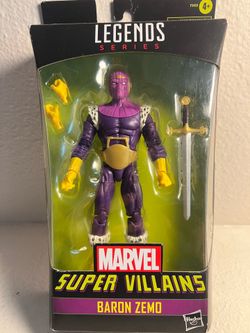 Marvel Legends Series Baron Zemo (2021 Retro Card)