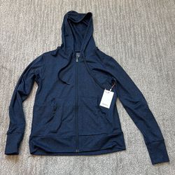 Quince Flowknit Full-Zip Hoodie