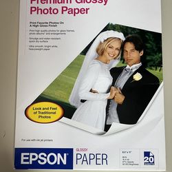 EPSON Inkjet Photo Quality Printing Paper in Different Sizes & Types.