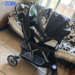 baby trend stroller & car seat 