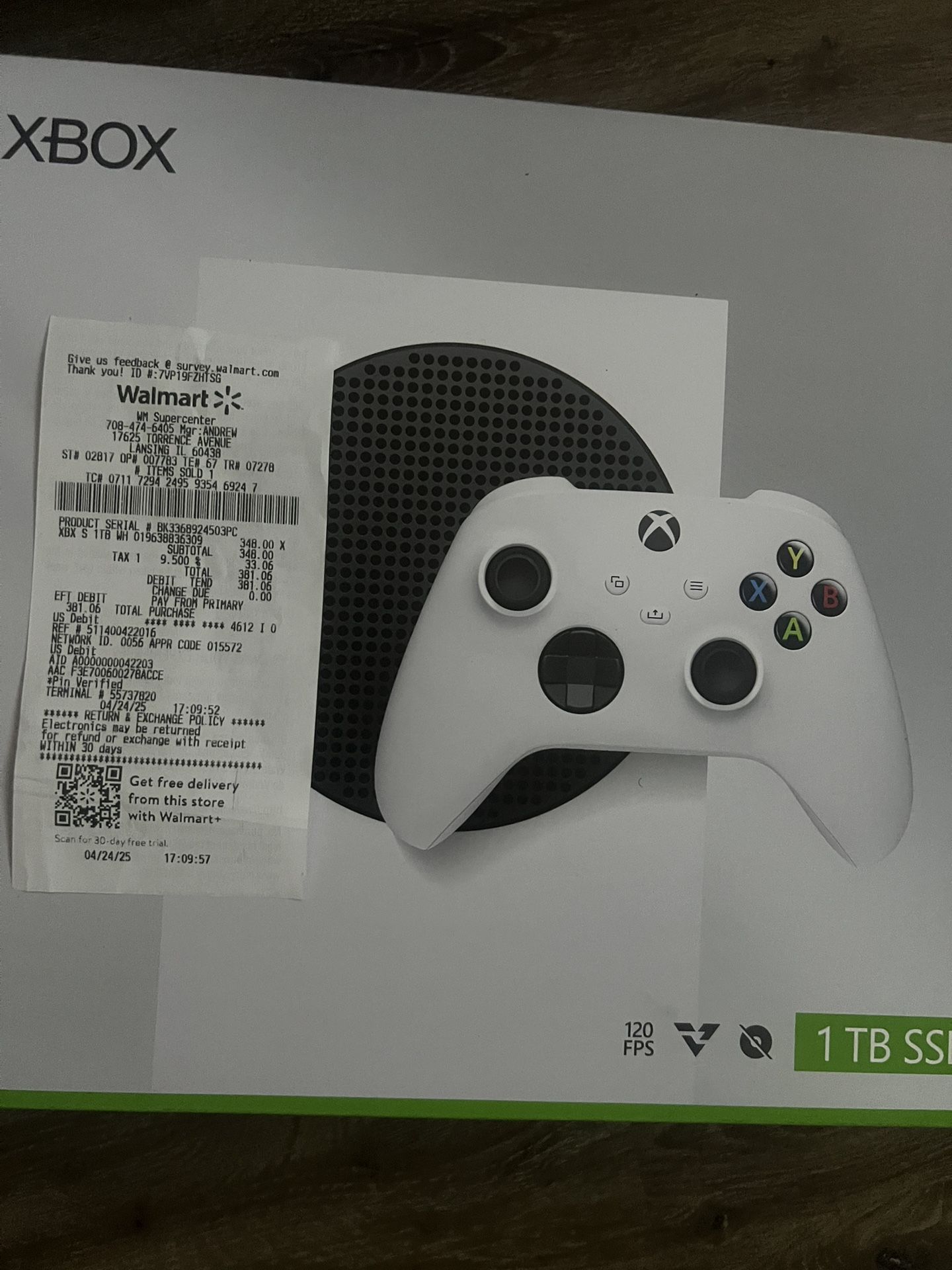 Xbox series S 1Tb